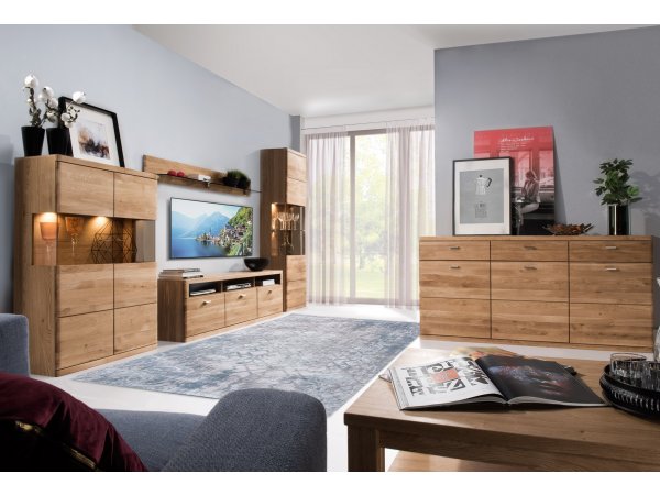 Dubový konferenční stolek BOSTON typ 64