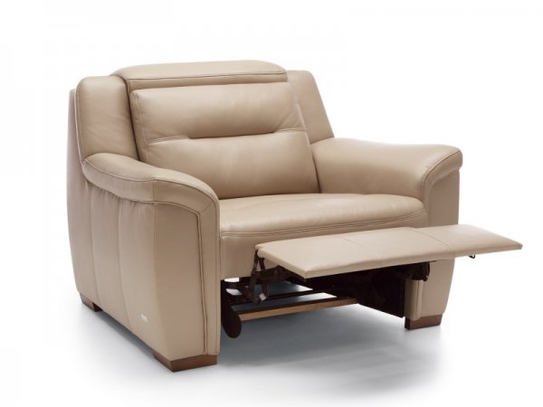 Kožená rohová rozkládací sedací souprava MOLSA