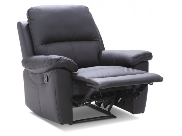 Kožená sedací souprava s funkcí relax TRIPOLIS 3+1+1