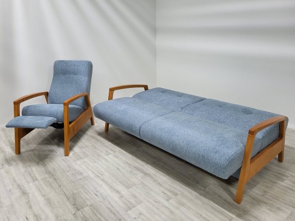 VÝPRODEJ: Sedací souprava ICONA wersalka + relax křeslo