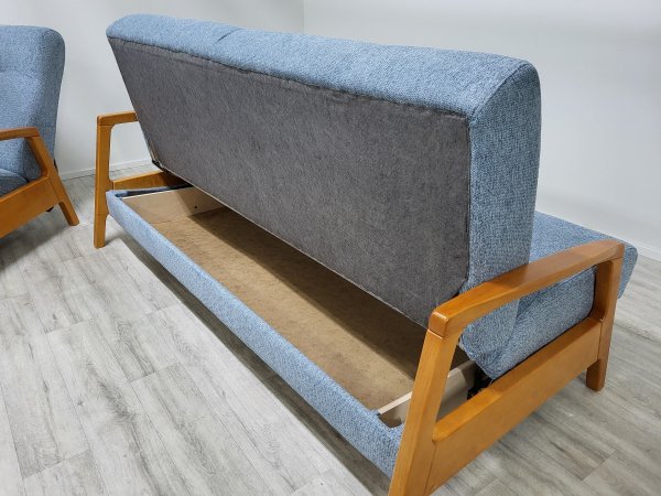 VÝPRODEJ: Sedací souprava ICONA wersalka + relax křeslo