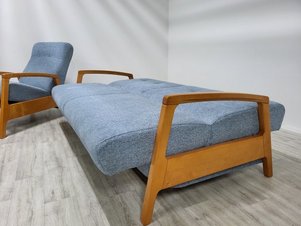 VÝPRODEJ: Sedací souprava ICONA wersalka + relax křeslo