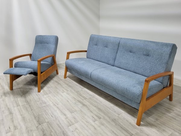 VÝPRODEJ: Sedací souprava ICONA wersalka + relax křeslo