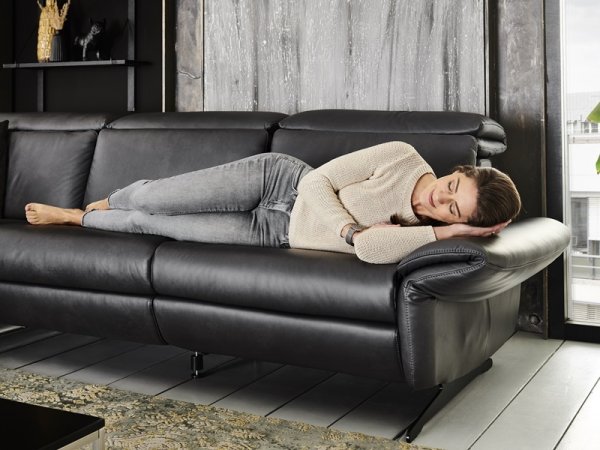 Kožená rohová sedací souprava TRAPANI