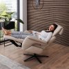 MONO LAZYLINE relaxační kožené polohovací křeslo