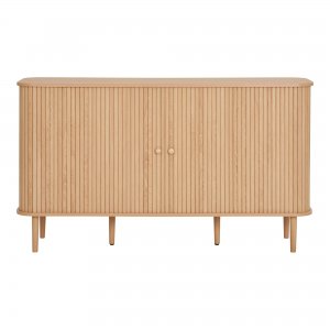 Nikko skříňka, 2 dvířka, přírodní, 140×40×79 cm – House Nordic