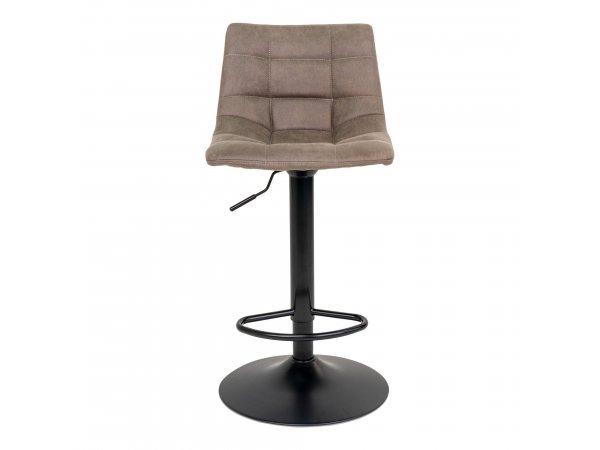 Barová židle Middelfart, světle hnědý mikrovlákno – House Nordic