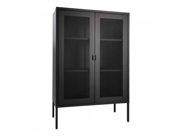 Skříň Melbourne, černá, 80×40×120 cm – House Nordic