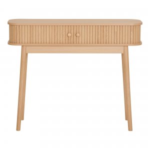 Nikko konsolový stolek s 2 dvířky, přírodní, 100×30×80,5 cm – House Nordic
