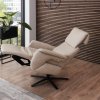 MONO LAZYLINE relaxační kožené polohovací křeslo