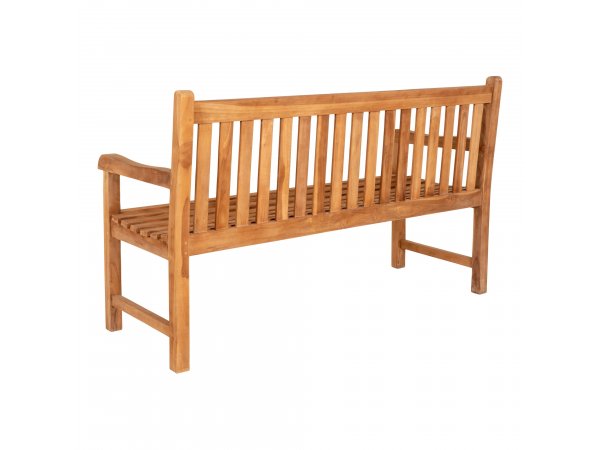 Zahradní lavice Cabo, teak, přírodní, 150×62×92 cm – House Nordic