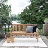 VÝPRODEJ: Zahradní lavice Cabo, teak, přírodní, 150×62×92 cm – House Nordic