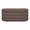 Lavice Dartford, teddy, hnědá, 103×45×44 cm – House Nordic