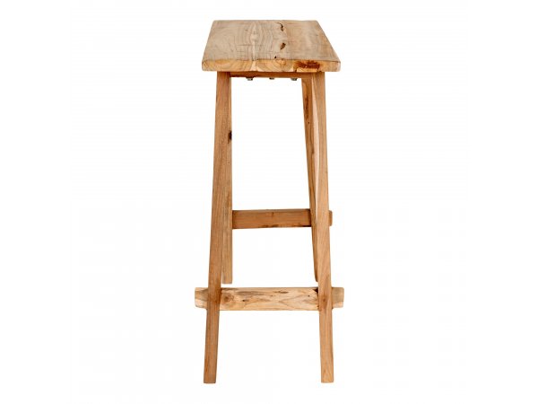 Konzolový stolek Girona, teak, přírodní, 90×30×80 cm – House Nordic