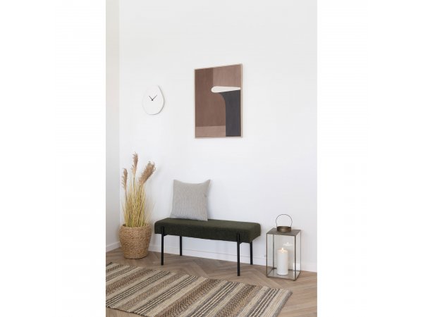 Polštář Kobe, polyester, písková, 45×45 cm – House Nordic