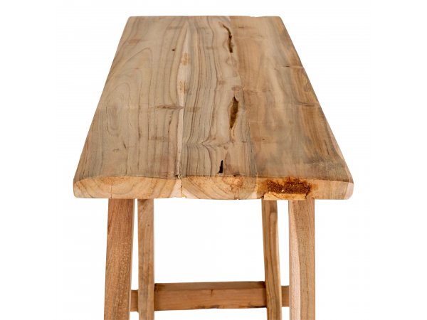 Konzolový stolek Girona, teak, přírodní, 90×30×80 cm – House Nordic