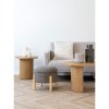 Taburet Medas, hnědý, Ø45×36 cm – House Nordic