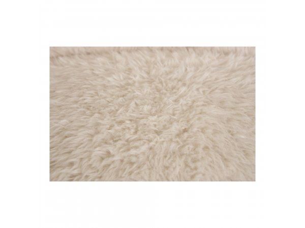 Křeslo Setubal, šedo-bílá umělá kožešina – House Nordic