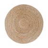 Koberec Bombay, pletená juta, přírodní, Ø150 cm – House Nordic