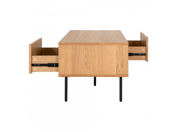 Konferenční stolek Kyoto, přírodní dub, 100×50×45 cm – House Nordic