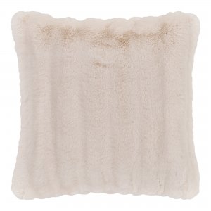 Polštář Galena, umělá kožešina, bílá, 45×45 cm – House Nordic