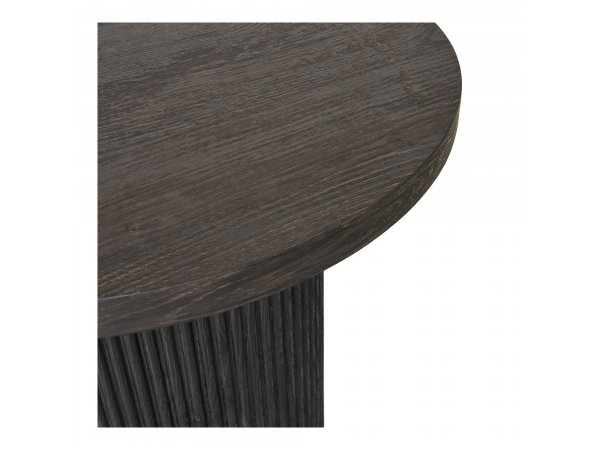 Boavista odkládací stolek, tmavě hnědý, Ø48×45 cm – House Nordic