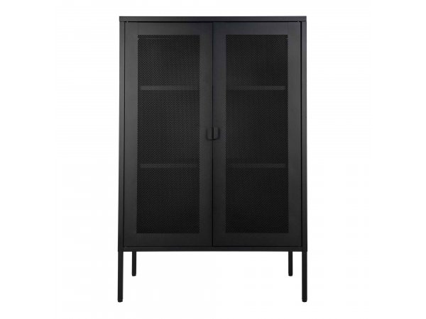 Skříň Melbourne, černá, 80×40×120 cm – House Nordic