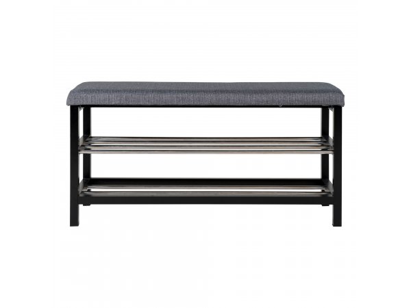 Lavice Padova, šedá, 100×34×50 cm – House Nordic