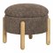 Taburet Medas, hnědý, Ø45×36 cm – House Nordic