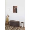 Lavice Dartford, teddy, hnědá, 103×45×44 cm – House Nordic