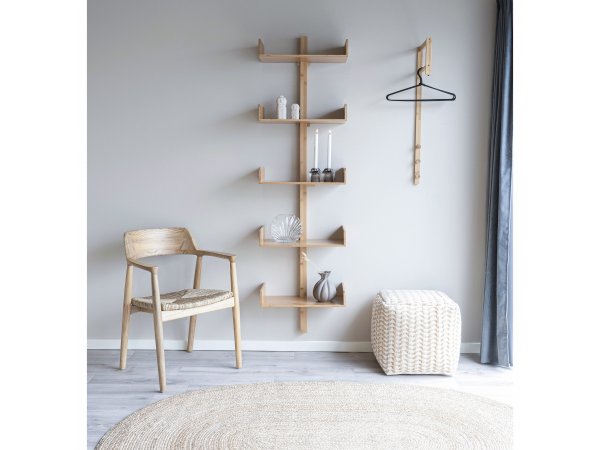 Koberec Bombay, ručně tkaný, přírodní, oválný, 140×200 cm – House Nordic