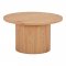 Konferenční stolek Boavista, přírodní, Ø80×45 cm – House Nordic