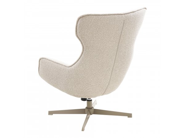 Křeslo Turin, béžové, otočné – House Nordic