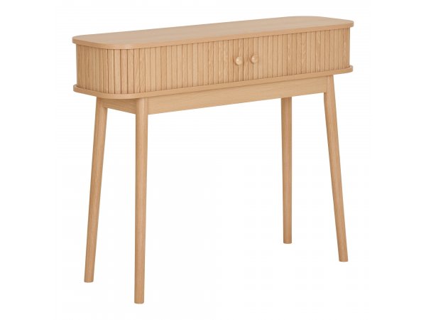Nikko konsolový stolek s 2 dvířky, přírodní, 100×30×80,5 cm – House Nordic