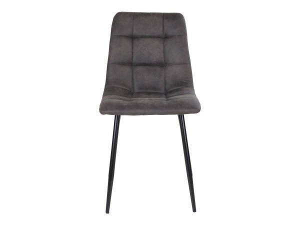 Jídelní židle Middelfart, mikrovlákno, tmavě šedá – House Nordic