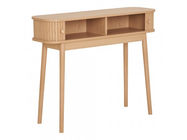 Nikko konsolový stolek s 2 dvířky, přírodní, 100×30×80,5 cm – House Nordic