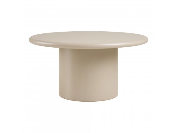 Konferenční stolek Nagano, písek, Ø80×40 cm – House Nordic