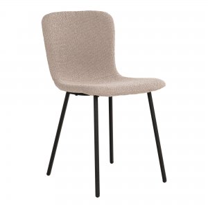 Jídelní židle Halden, béžová, bouclé – House Nordic