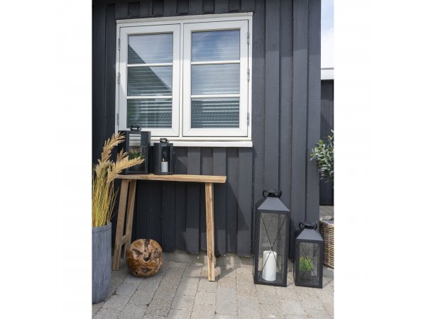 Konzolový stolek Girona, teak, přírodní, 90×30×80 cm – House Nordic