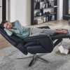 GIORGIO LAZYLINE relaxační kožené polohovací křeslo