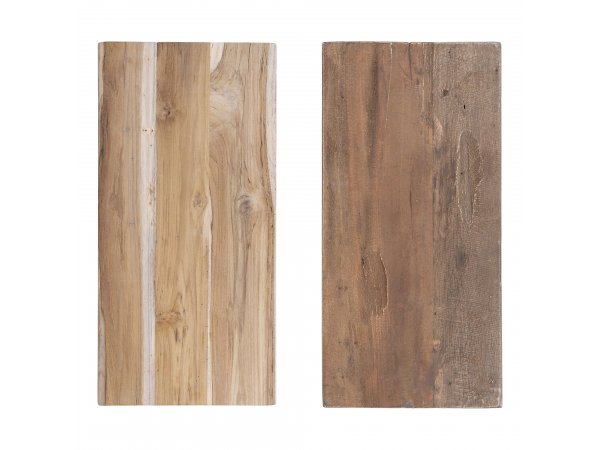 Odkládací stolek Barcelona, teakové dřevo, přírodní, 50×25×45 cm – House Nordic