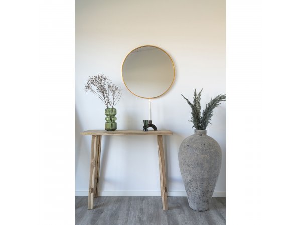 Konzolový stolek Girona, teak, přírodní, 90×30×80 cm – House Nordic