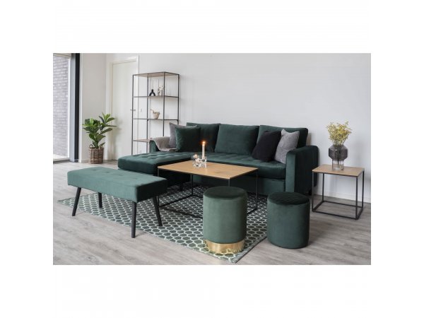 Konferenční stolek Vita, obdélníkový, dubový dekor – House Nordic