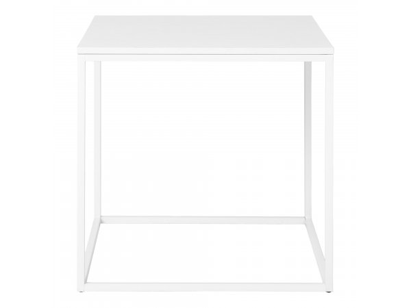 Konferenční stolek Vita, čtvercový, bílý – House Nordic