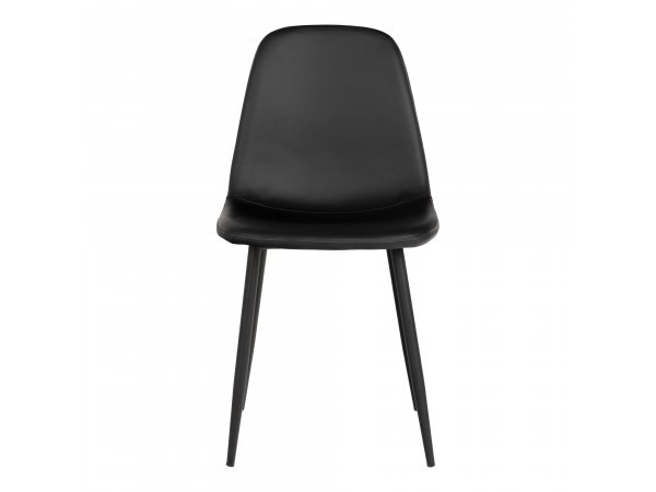 Jídelní židle Stockholm, černá, koženka – House Nordic