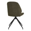Jídelní otočná židle Monte Carlo, bouclé, zelená, 60×50×88 cm – House Nordic