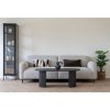 Boavista konferenční stolek, tmavě hnědý, 120×60×45 cm – House Nordic