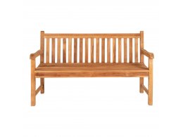 Zahradní lavice Cabo, teak, přírodní, 150×62×92 cm – House Nordic
