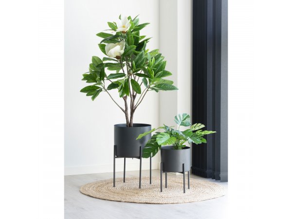 Koberec Bombay, pletená juta, přírodní, Ø90 cm – House Nordic