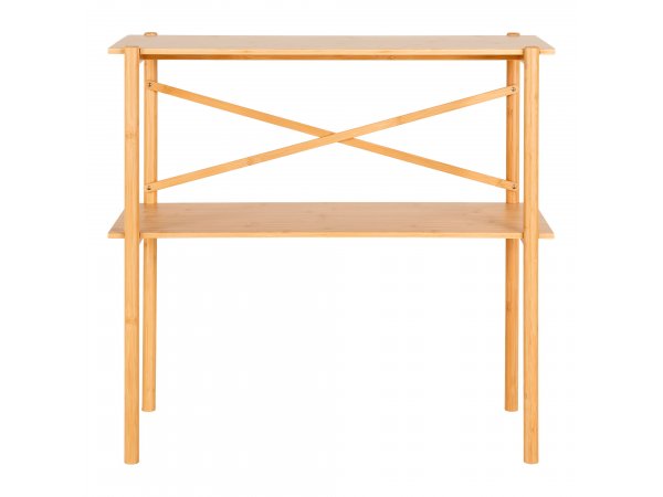 Konzolový stolek Manaus, bambus, přírodní, 83×32×80,5 cm – House Nordic